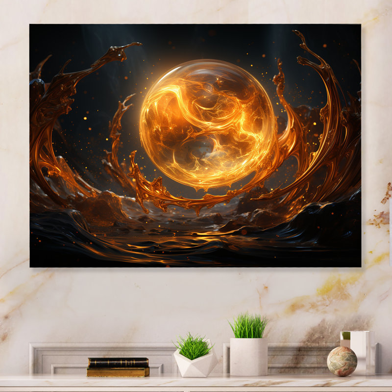 Verre de feu saturn planète IV - art mural en métal Planète de l'espace, H 30 po x l 40 po x P 1,5 po