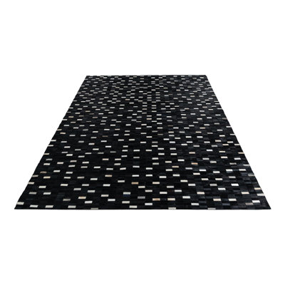 Tapis noir Jed