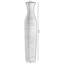 Grand vase de sol décoratif moderne en forme de trompette déchirée, brun, 27,5 pouces-515293424