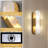 Zaheda Dimmable LED solid brass Wall Mounted Sconce with Alabaster Shade-741317692-743263279