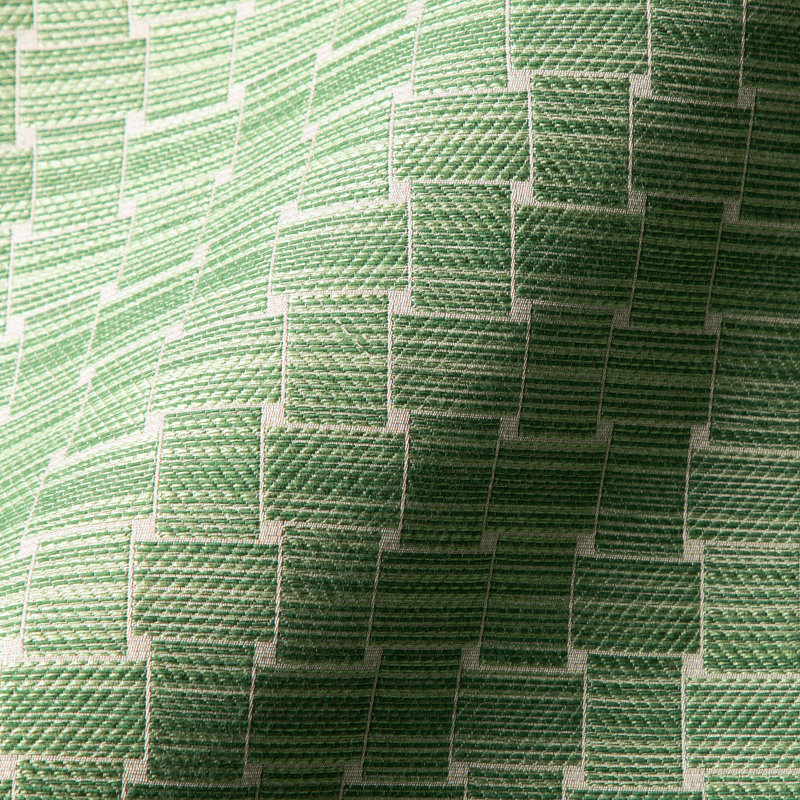Granville Beaumois Cotton Blend Performance Fabric, Leaf