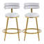 Ensemble de 2 tabourets de comptoir 27,65 po Modern-1943181183