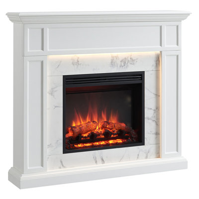 Cassella 48.03'' W Electric Fireplace with 4500 BTU