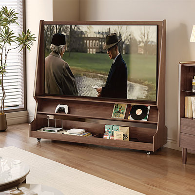 Modern minimalist mobile TV stand