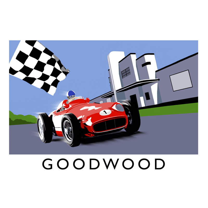 Goodwood by Richard O'Neil - Print, No Frame, 30 cm H x 40 cm W x 1 cm D