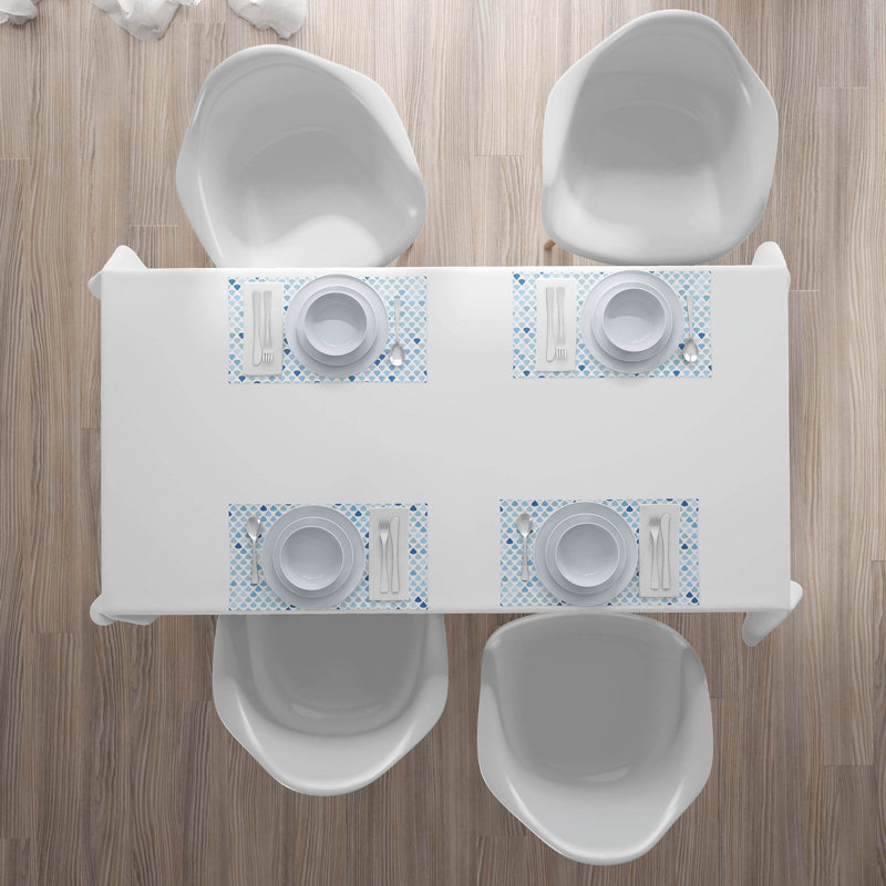 Polyester Geometric Rectangle Placemat