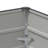 Planter Anthracite Steel 39.37 x 15.75 x 29.53 in Tall Rectangular Outdoor Planter-1712784203-1712784194