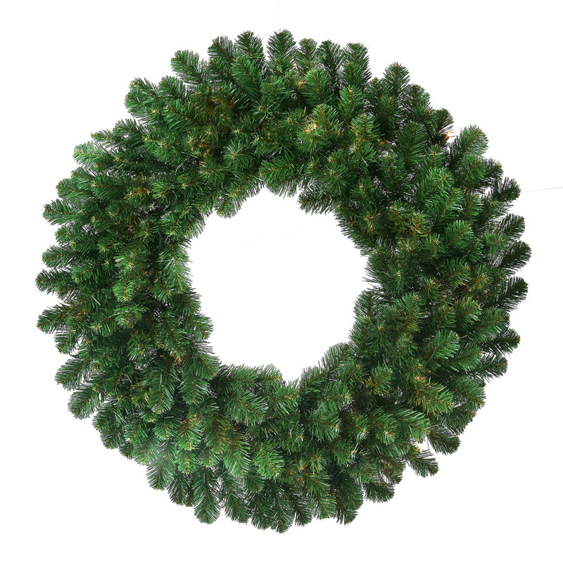 Couronne de luxe en sapin de l'Oregon, L 36 po x H 36 po x P 7 po