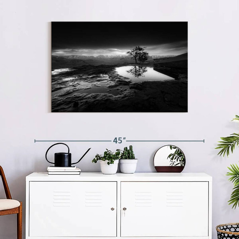 Marchelle Monochrome Doe Mountain Summit, 24" H x 36" W