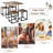 Felício 4 - Person Dining Set-916802163-916802162-916802161