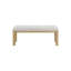 Ensemble de table à manger, chaise et banc 6PC