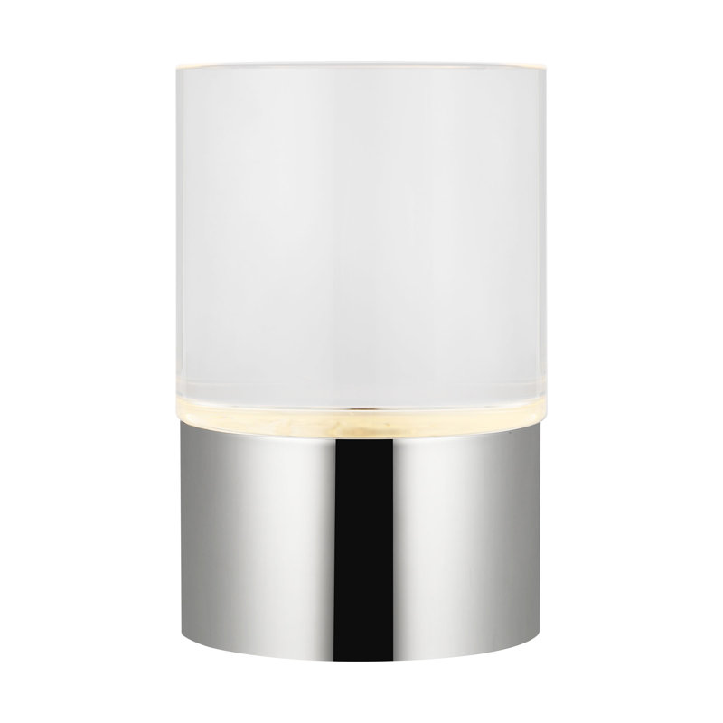 Caspe 6 Rechargeable Table Lamp, Silver