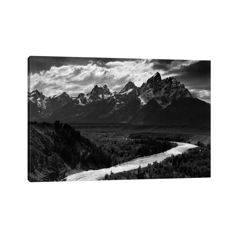 Ansel Adams - Print on Canvas, 20.32 cm H x 30.48 cm W, No Frame
