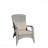 Patio Chair With Cushions, Grey Cushion