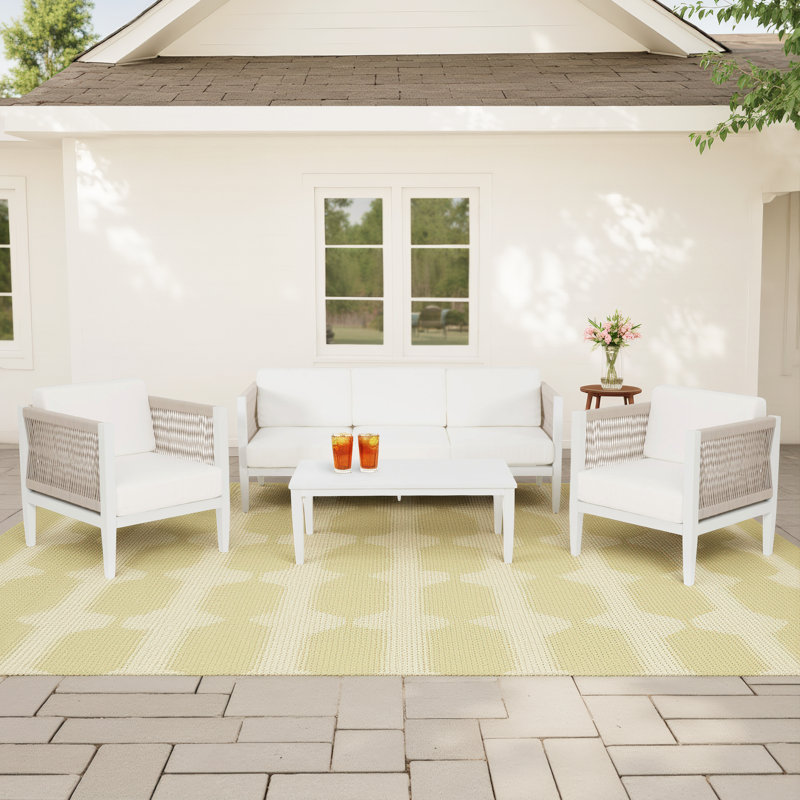 Lilah 4-Piece Aluminum Conversation Set