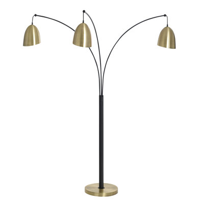 Lampe sur pied à arc 3 lumières Vesper