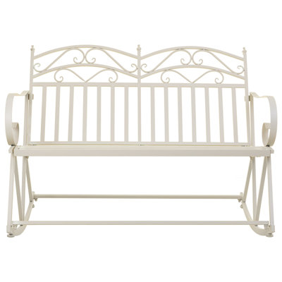 Ariauna Iron Outdoor Bench