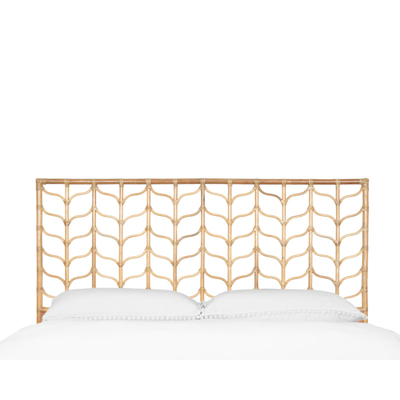 Ivy Open-Frame Headboard, King, Tan