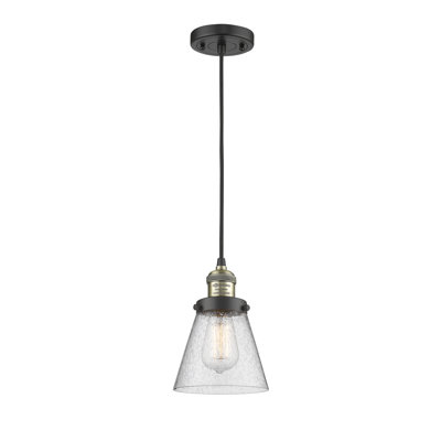 Luminaire suspendu 1 lumière Hanlon