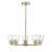 Strayhan 24" 5-Light Chandelier - Modern Gold-363303888