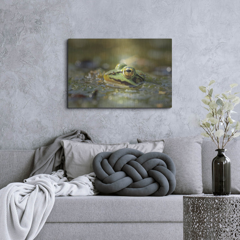 «Frog» par Martin Podt, art mural en métal de luxe «Frog» par Martin Podt