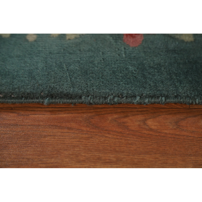 Tapis ovale Nichols noué à la main 8 x 10