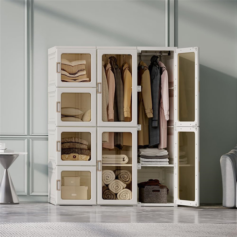 Donelle 50cm Portable Wardrobe