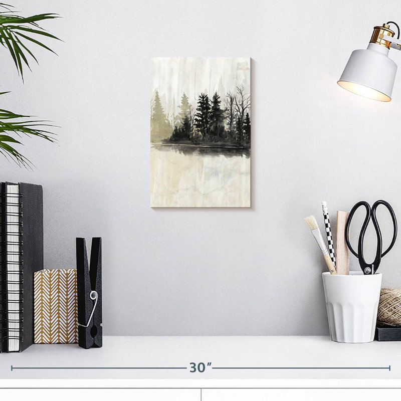 Alvord Pine Island I, H 12 po x l 8 po
