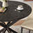 Round Dining Table Set, Small Kitchen Table and Chairs Set 36 inch Modern Metal Cross Base Dinner Table-747188334