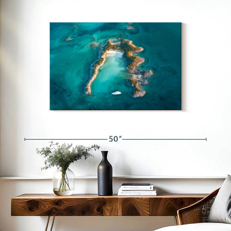 Gillard Bahamas Island Yacht, H 24 po x l 36 po