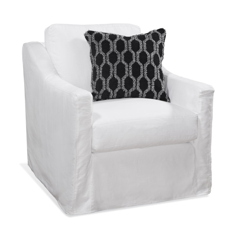 Fauteuil pivotant 33 po de large Oliver, Bleu marine de base; 0317-61