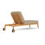 Alpine Outdoor Teak Chaise Lounge-1700104262