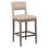 Arie Leather Bar Stool