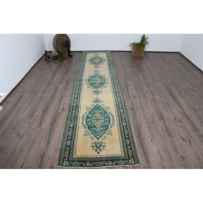 Tapis de couloir en laine Elegant
