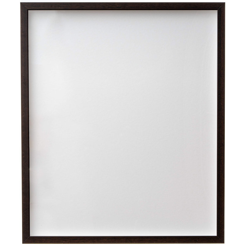 Black Solid Wood Single Picture Frame, 10" W x 10" H