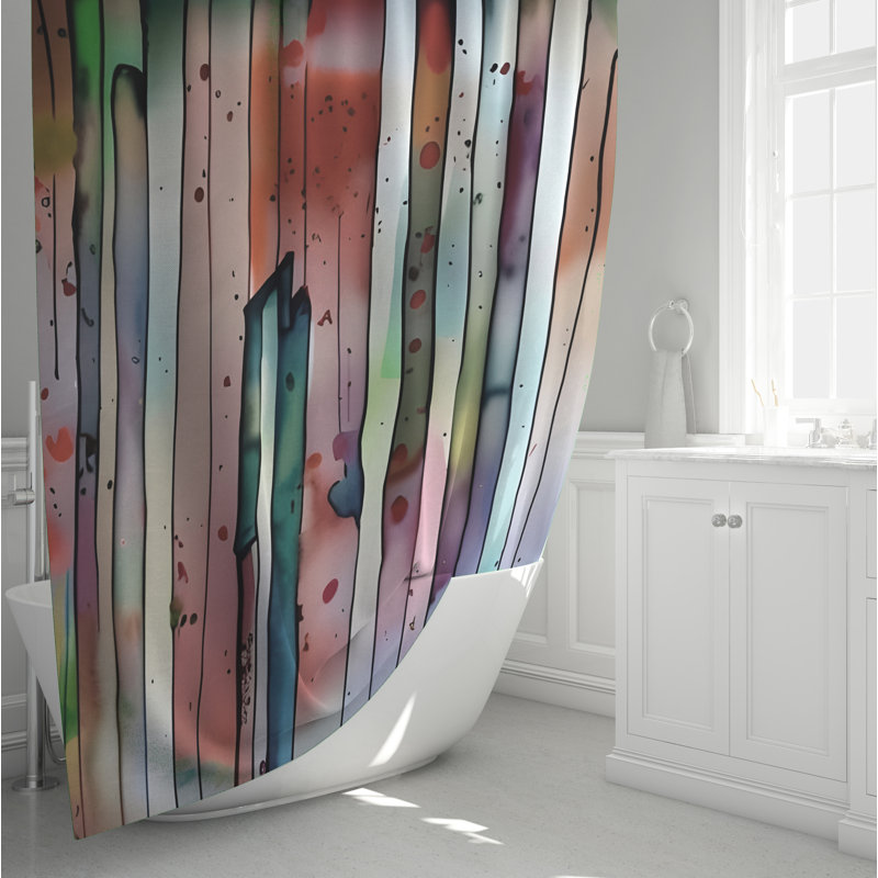Rideau de douche Keenesburg, H 83 po x l 70 po