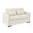 Ornella Modern 4 in1 Loveseat Sofa Bed with Armrests & Storage Pockets-118564484