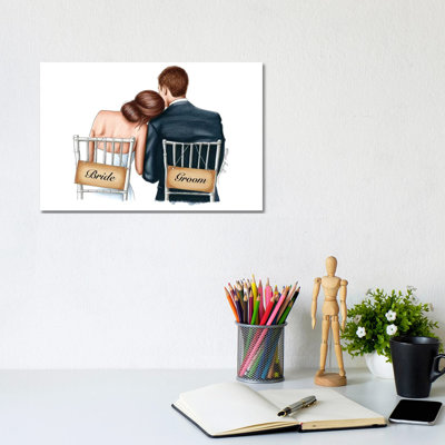 " Bride And Groom " by Elza Fouche