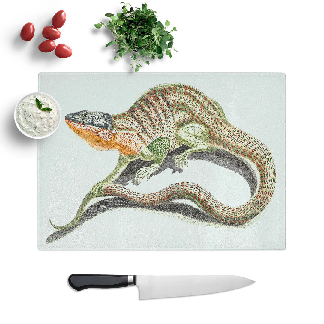 Glass Lizard by Johan Teyler Chopping Board
