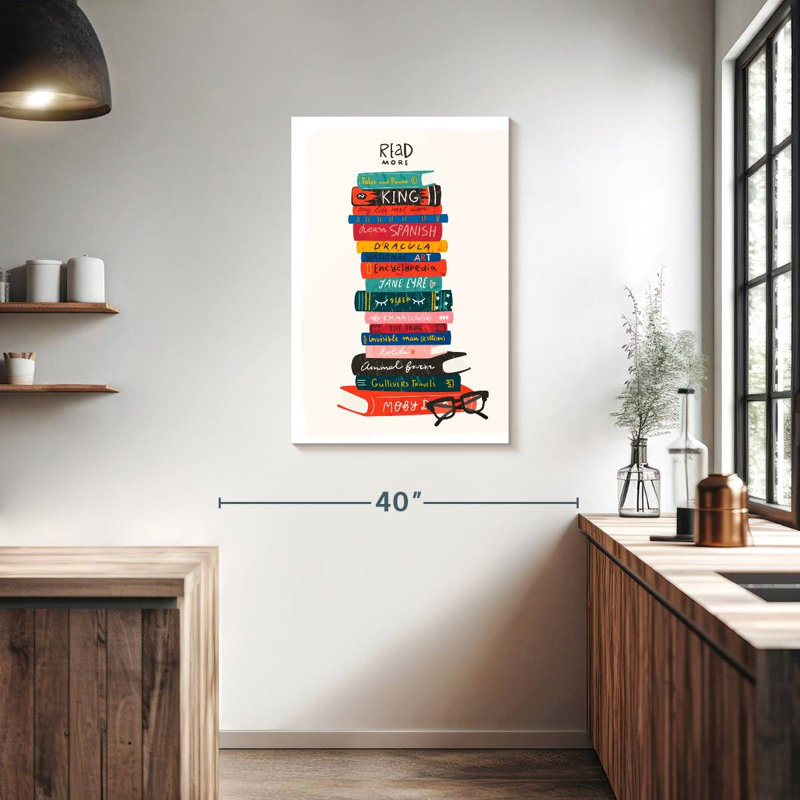 Keiraleigh Read More Book Stack, 36" H x 24" W