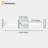 Daigan LED Flush Mounted Sconce