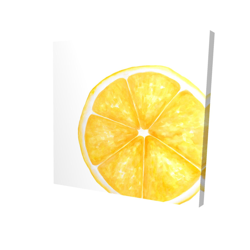 Lemon Slice - Kitchen Gastronomy Canvas for Home Decor