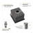 13 Inch Undermount Sink - 13"X15"X9" Undermount Stainless Steel Kitchen Sink 16 Gauge Single Bowl Kitchen Sink 9 Inch Deep Bar/Prep Sink Basin