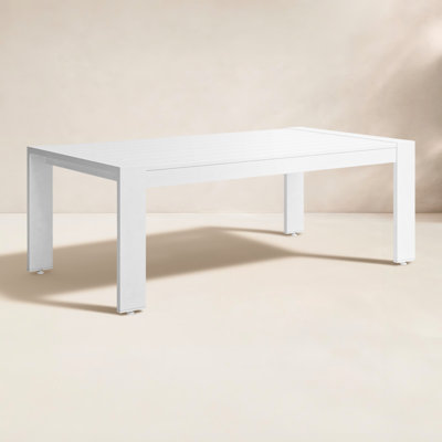 Jayton 47'' Aluminum Outdoor Coffee Table