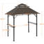 2.4×1.5 m Iron Patio Gazebo
