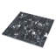 Carrelage mosaïque poli en marbre 12 x 12 Nero Marquina Vigoro (paquet de 5 pieds carrés) - paquet de 5