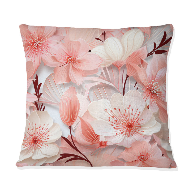 Coussin décoratif en polyester Seaside Elegance, H 18 po x l 18 po