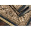 Tapis gris/ivoire en laine fisher Cirro-4218028