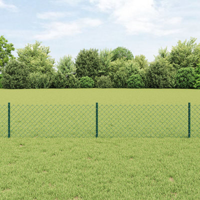 40cm H x 1000cm W Metal Border Fencing