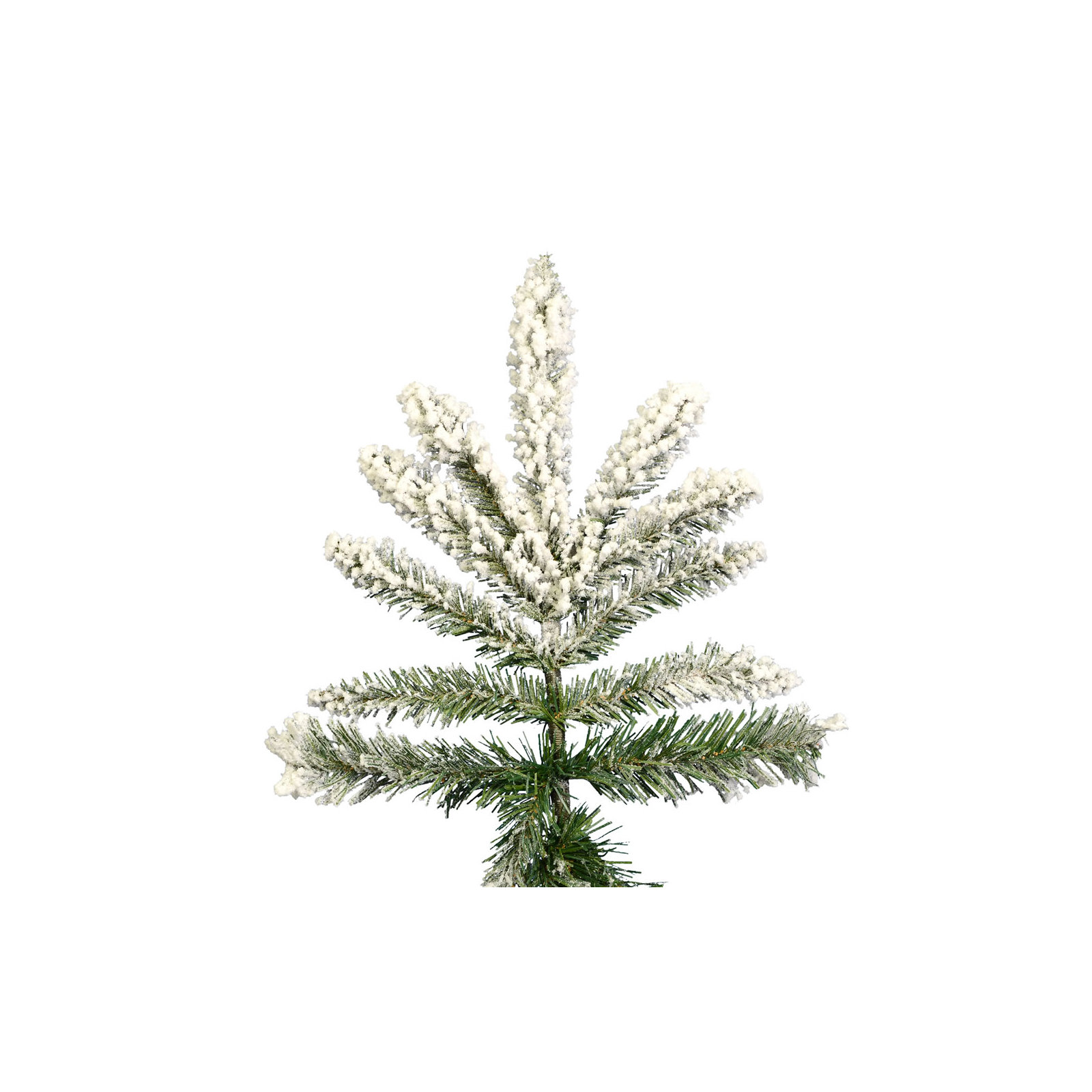 Green/White Fir Artificial Christmas Tree, 4.5' H